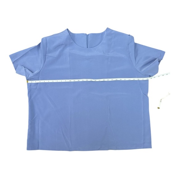 Anthony Richards Blue Boxy Short Sleeve Tee - Picture 2 of 4